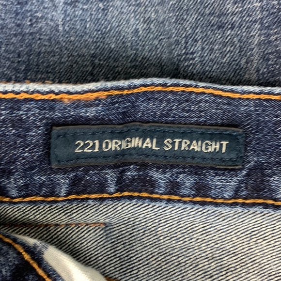 Lucky “221” original Straight leg blue jeans size 40 - Picture 6 of 15